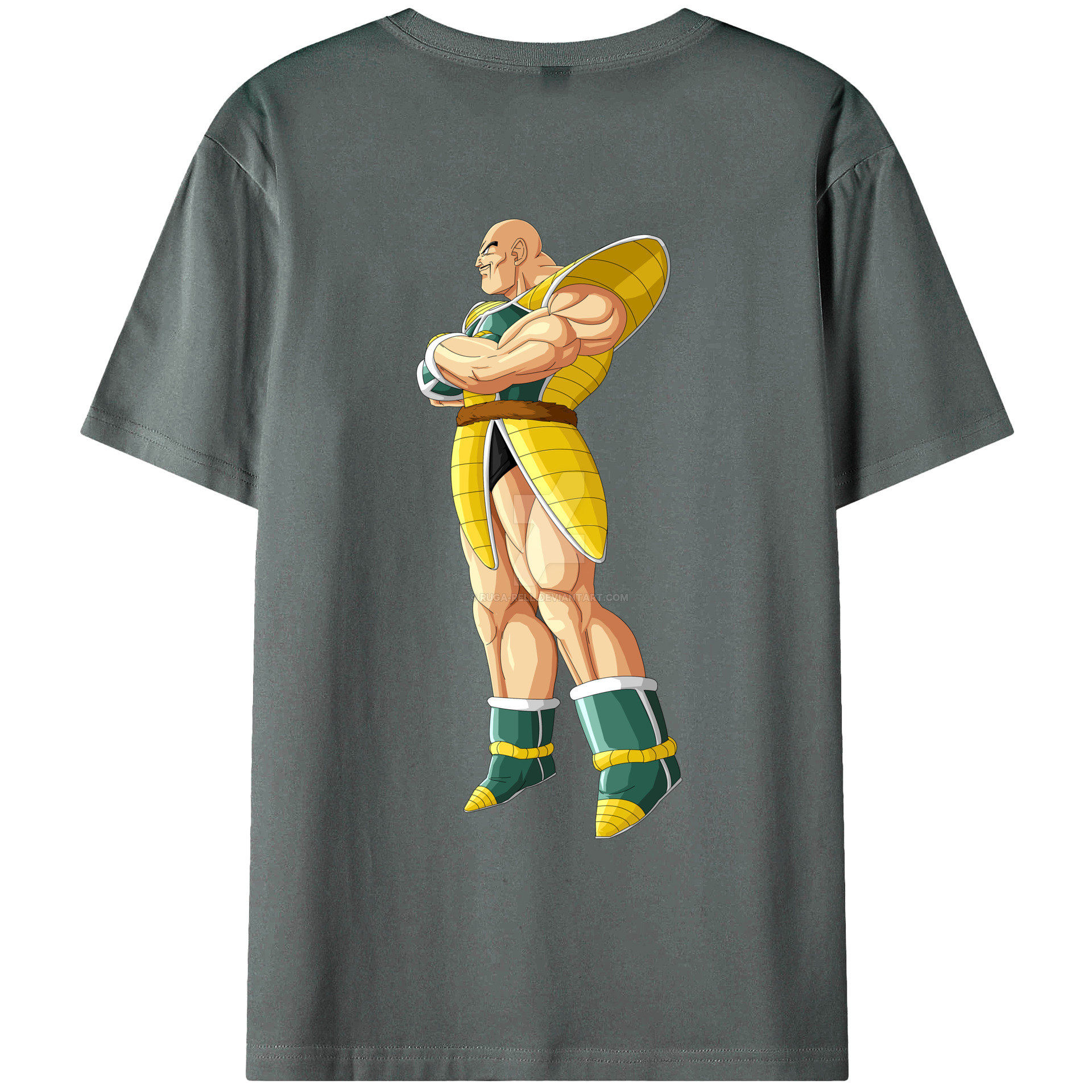 （画像用） ドラゴンボール DRAGON BALL 綿100％ メンズ半袖Tシャツ（バックプリント） 通気性